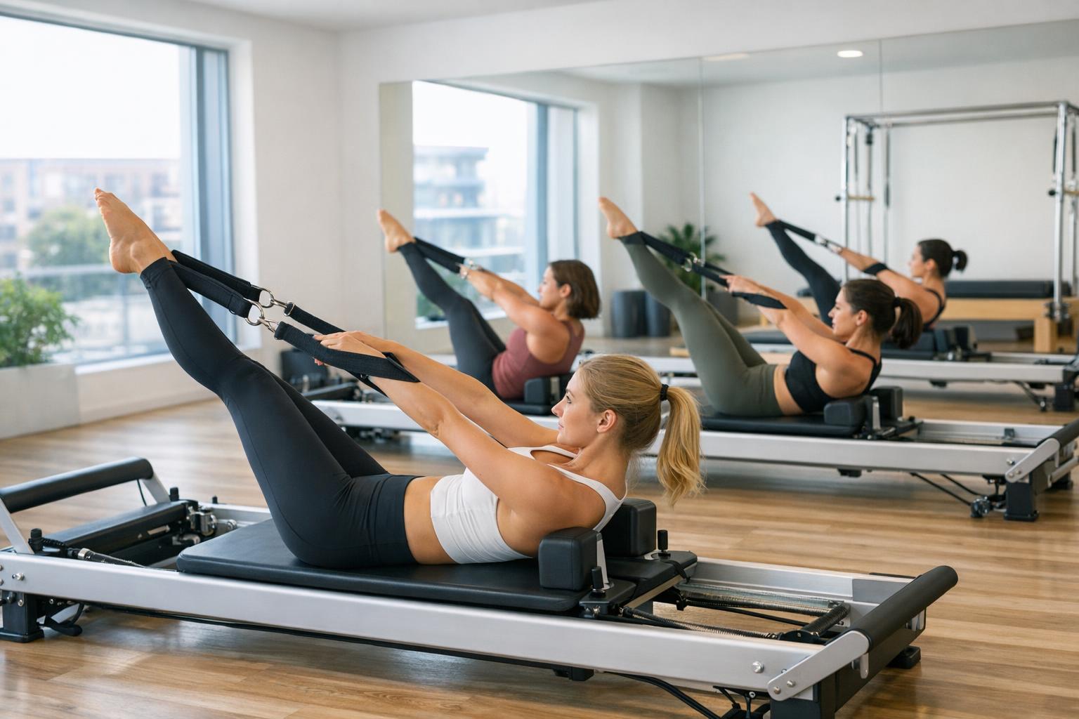 zajecia pilates na reformerze w studio